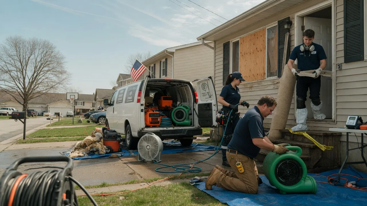 Water Damage Restoration in Claremont, MN near me